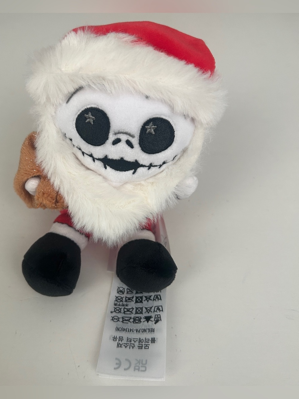 Nightmare Before Christmas Jack Skellington Wishables Plush Toy